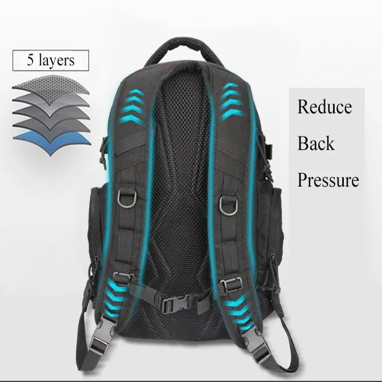 Large Molle Hiking Mountaineering Backpack
