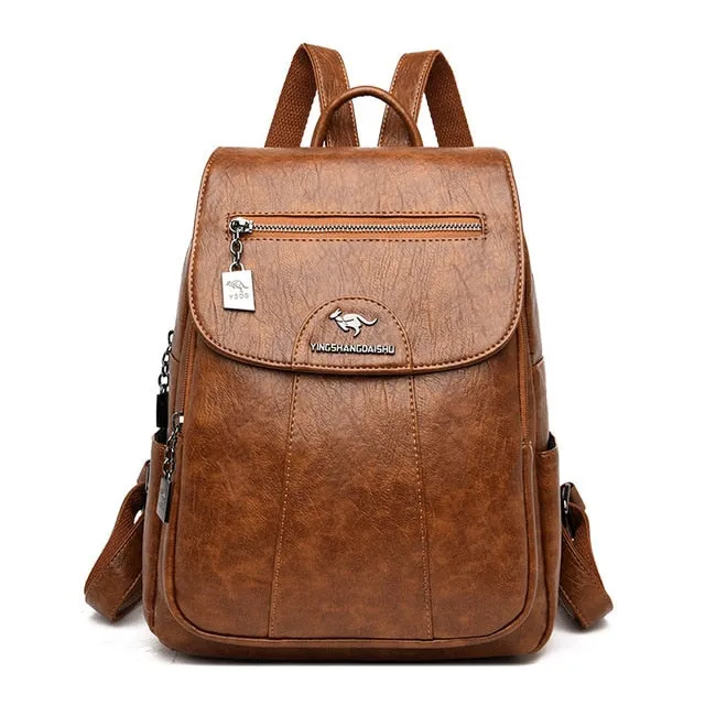 Leather Vintage Backpack
