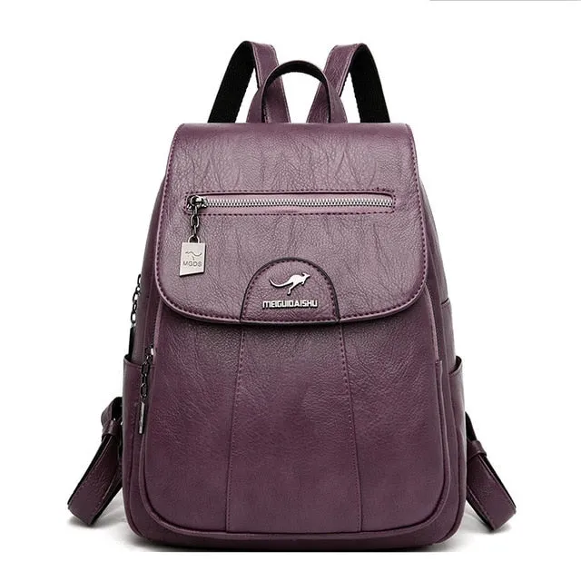 Leather Vintage Backpack