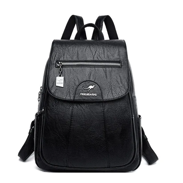 Leather Vintage Backpack