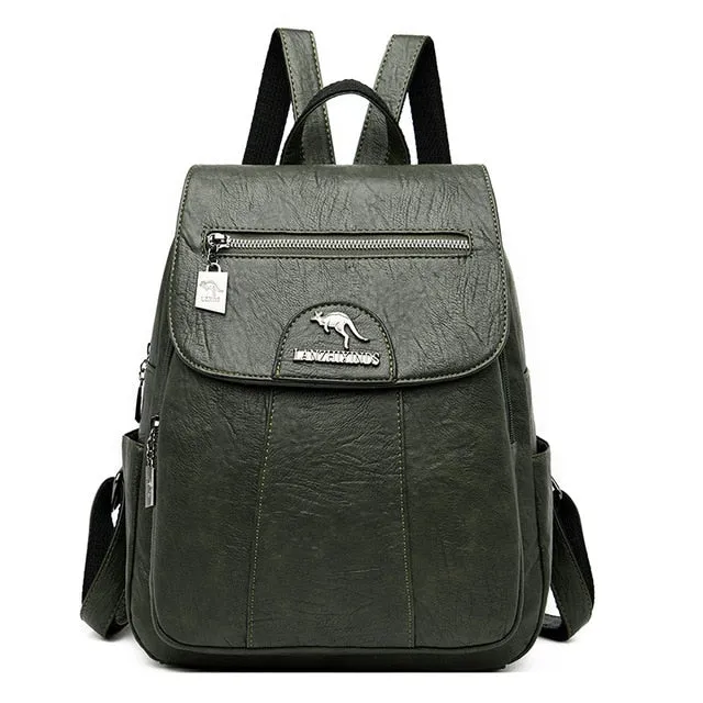 Leather Vintage Backpack