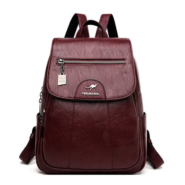 Leather Vintage Backpack