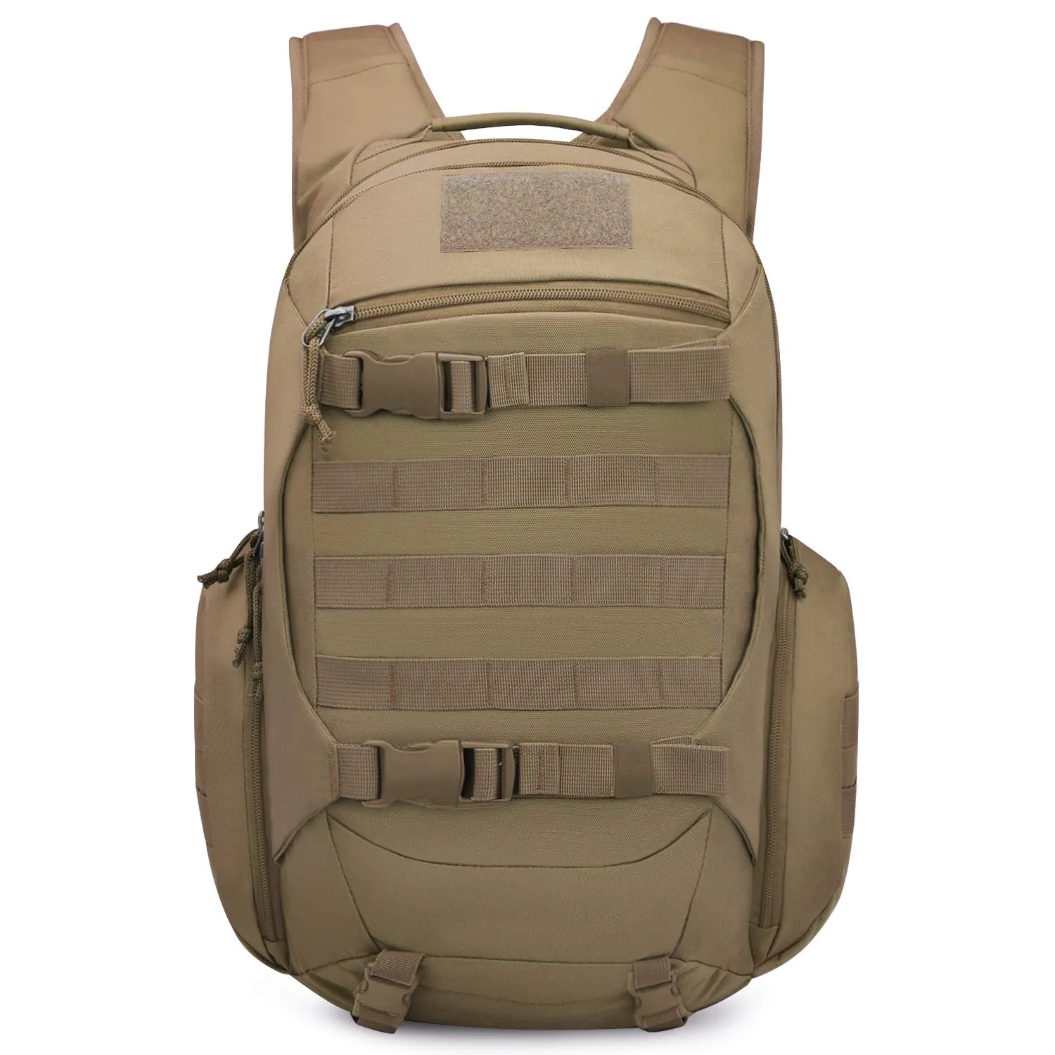 Mardingtop 28L Tactical Backpacks Molle Hiking daypacks for Camping Hiking Military Traveling 28L-Khaki