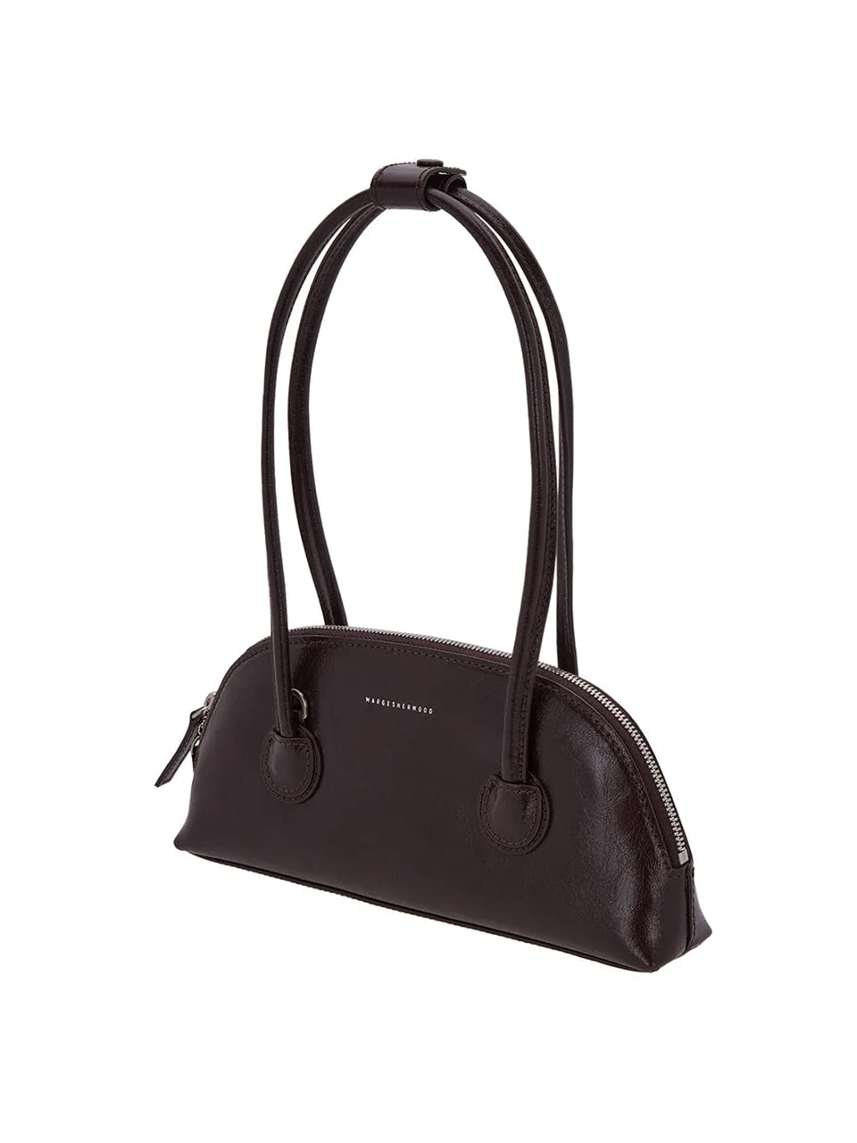 Marge Sherwood Genuine Leather Bessette Shoulder   Strap Bag