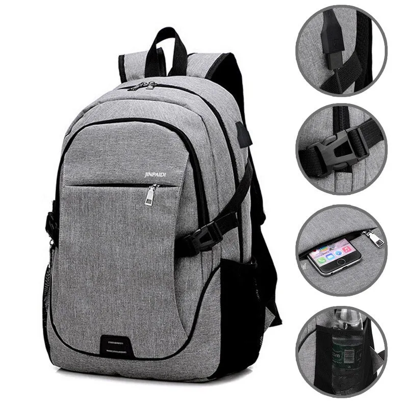 Men's Backpack Bag Laptop Backpack Computer Bags Back Pack Bagpack School Student College Students Bags Male Mochila