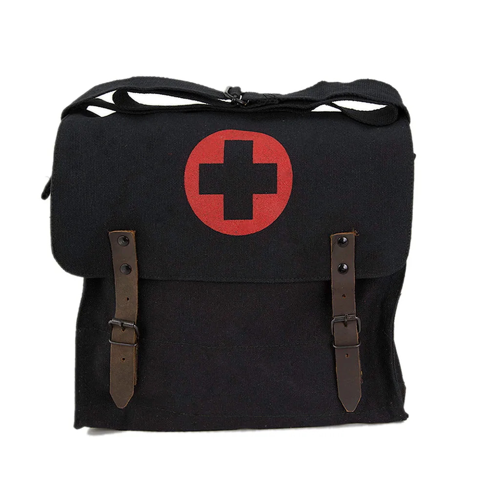 Military Medic Shoulder Heavy Canvas Bag
