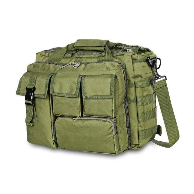 Multifunction Mens Outdoor Molle Nylon Messenger Bag