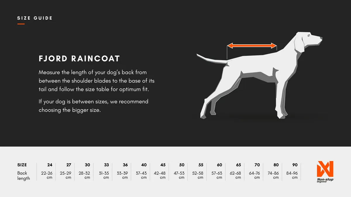 Non-Stop Dog Wear: Fjord Dog Raincoat
