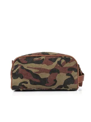 Norwich Camouflage Toiletry Bag - Camo Green