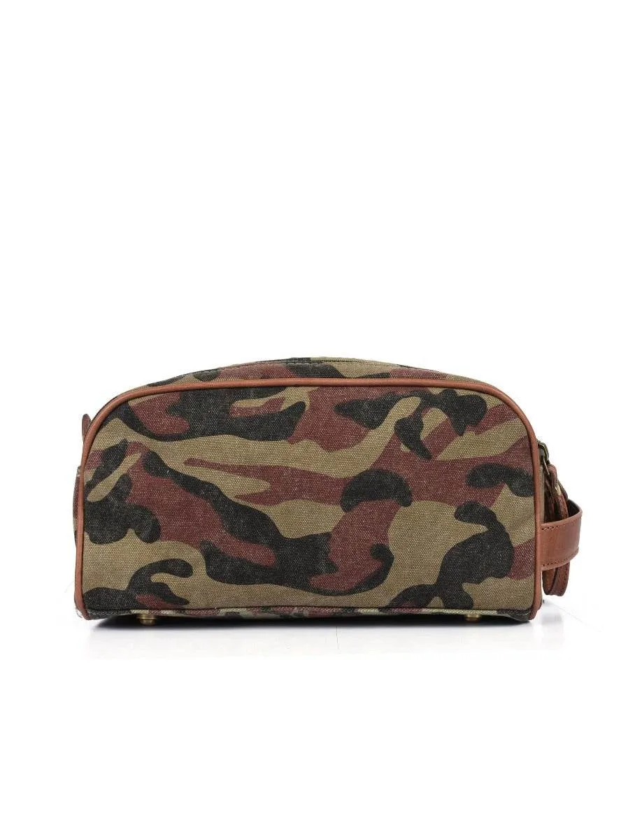 Norwich Camouflage Toiletry Bag - Camo Green