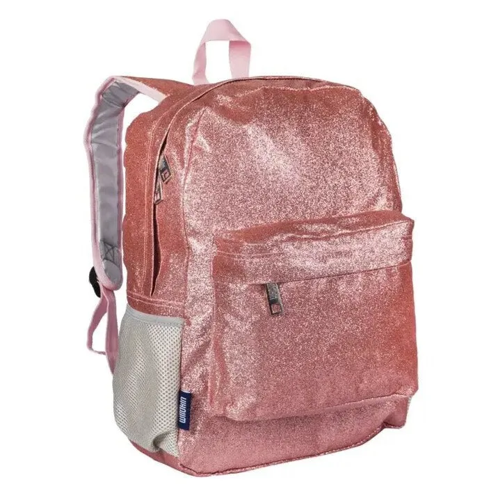 Pink Glitter 16 Inch Backpack