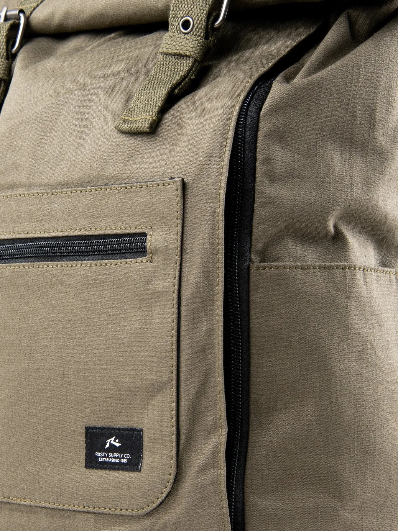Sandman Roll-Top Backpack - Dark Army