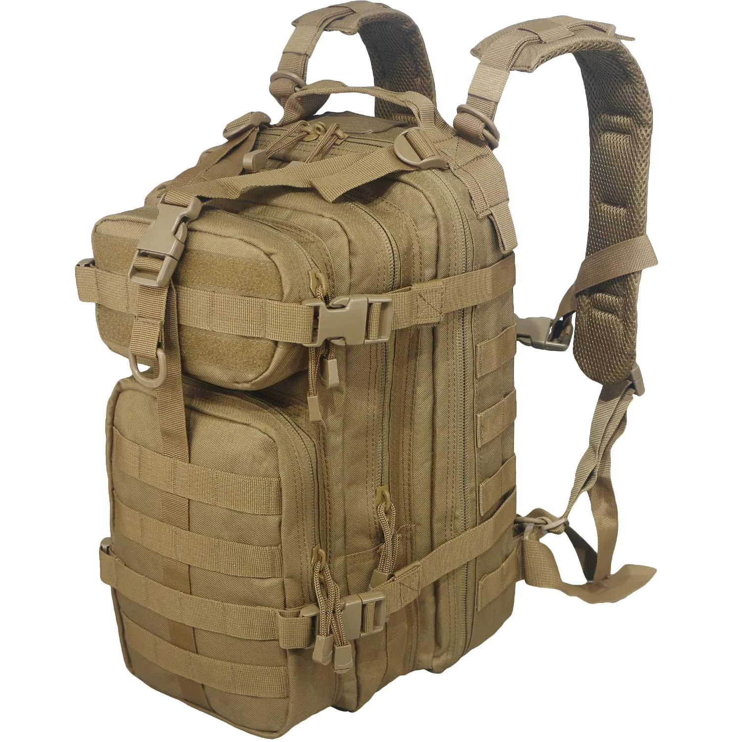 Small Military Tactical Backpack 30L Assault Backpack Tactical Bag Tan