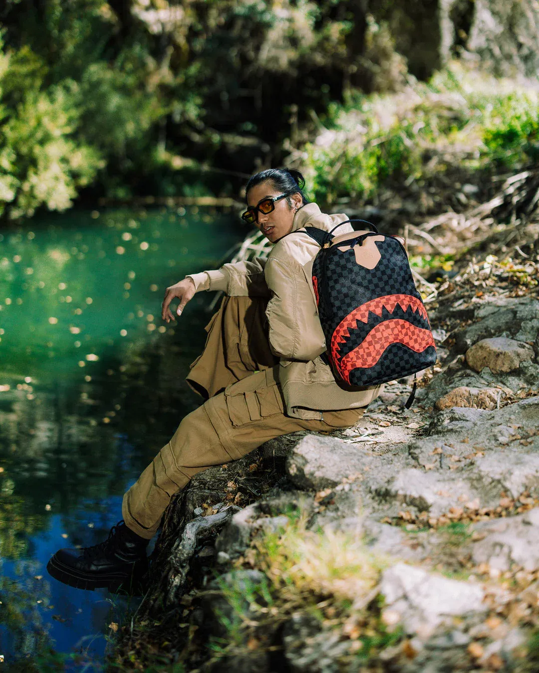 Sprayground Evil Genius Triple Decker DLXSV Backpack