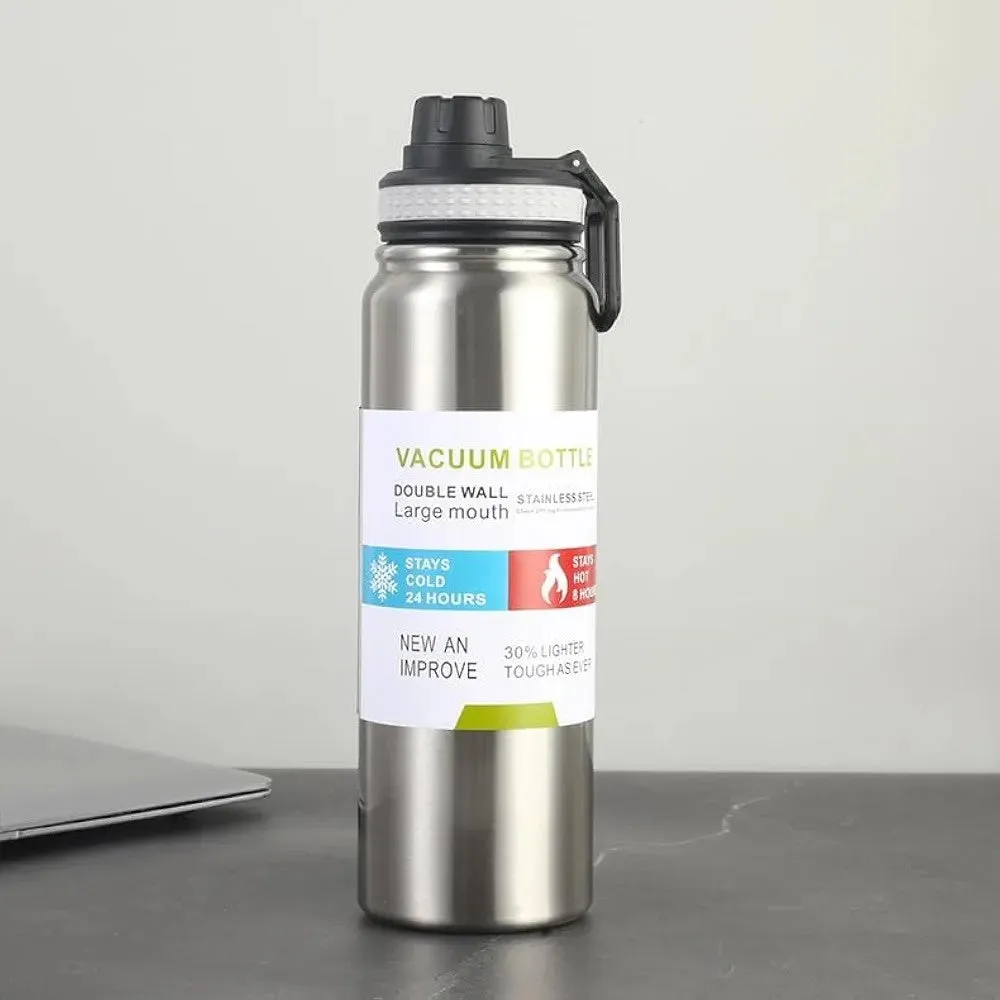 Stainless Steel Water Bottle Hot & Cold Thermos Flask Thermosteel Bottle 530ml Hot Water Bottle for Men Women Steel Bottle Thermos Water Bottles Steel for Office Home Travel (Blue)