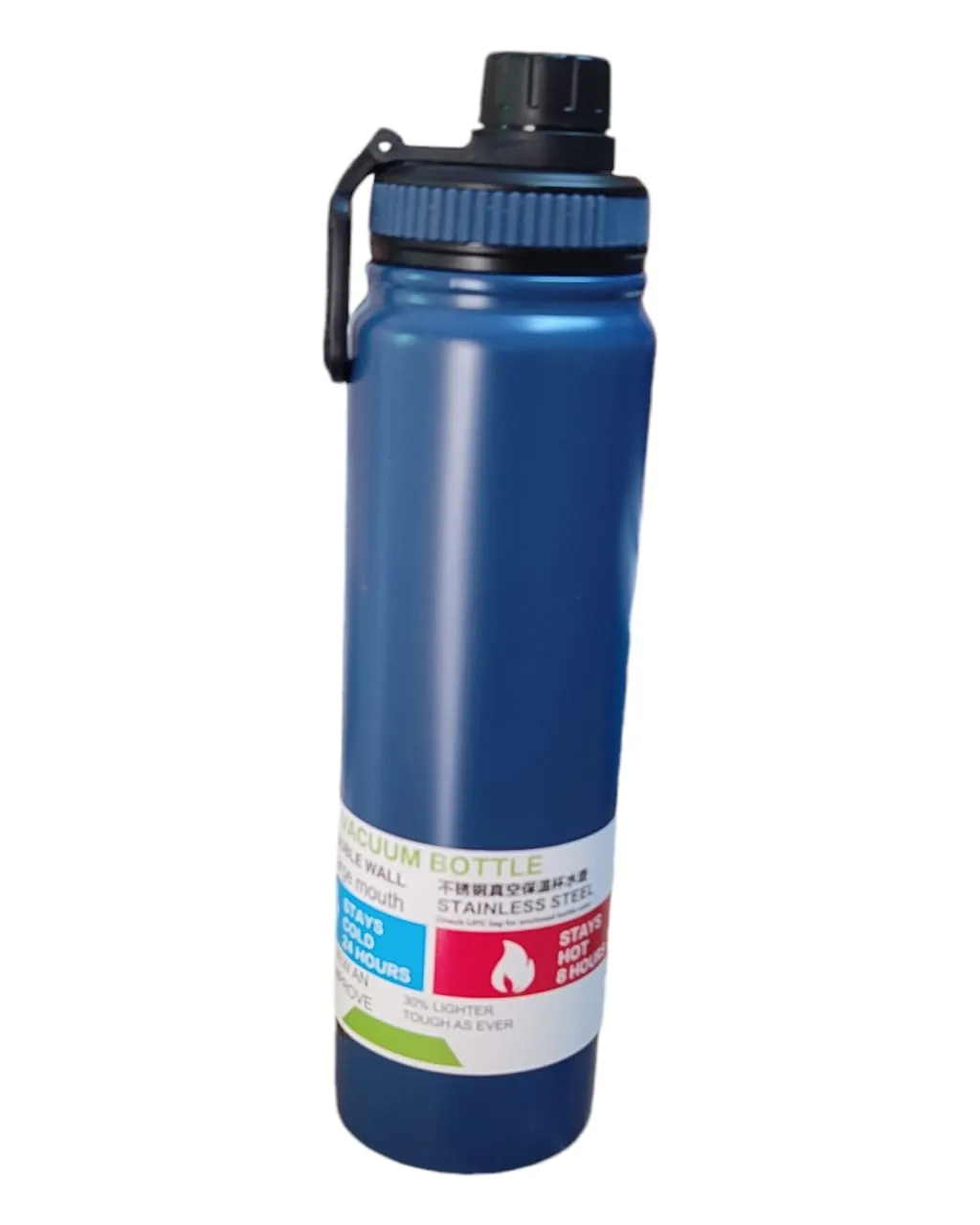 Stainless Steel Water Bottle Hot & Cold Thermos Flask Thermosteel Bottle 530ml Hot Water Bottle for Men Women Steel Bottle Thermos Water Bottles Steel for Office Home Travel (Blue)