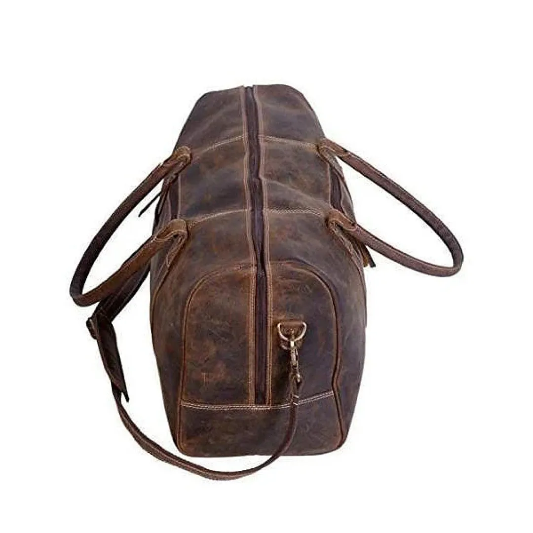 The Coarse Leather Duffle Bag