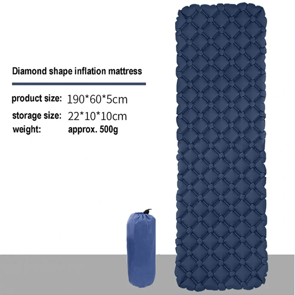 Tpu Proof Ultra Lightweight Inflatable Folding Sleeping Mattress
