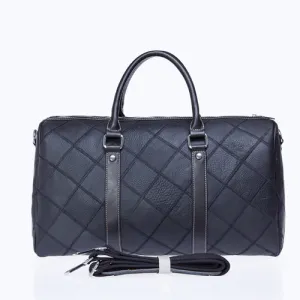 Travel Bag for Luggage Genuine Leather Duffle Suitcase Carry on Big Weekend