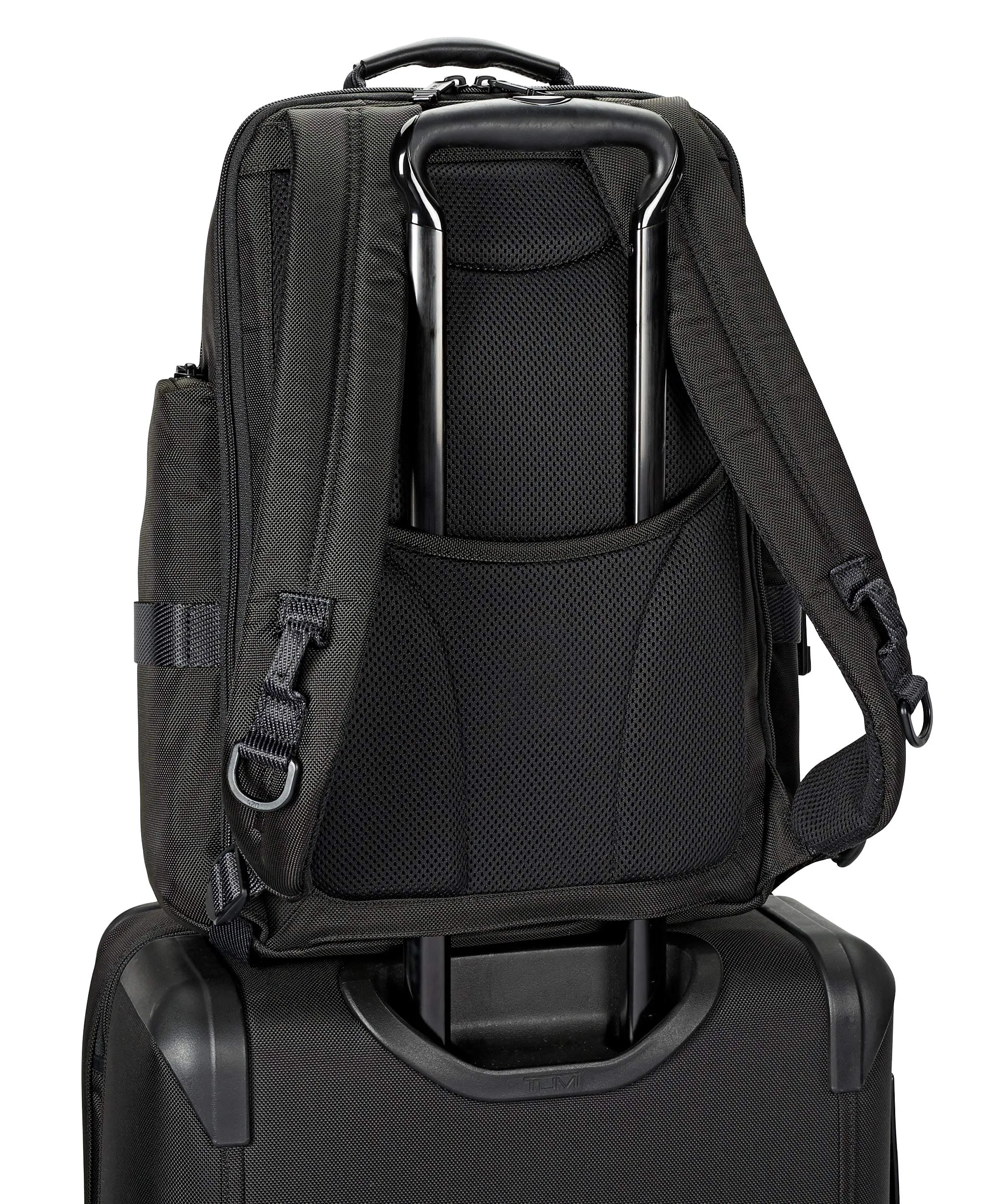 TUMI - Alpha Bravo Sheppard Deluxe Brief Pack Laptop Backpack - 15 Inch Computer Bag for Men and Women - Black