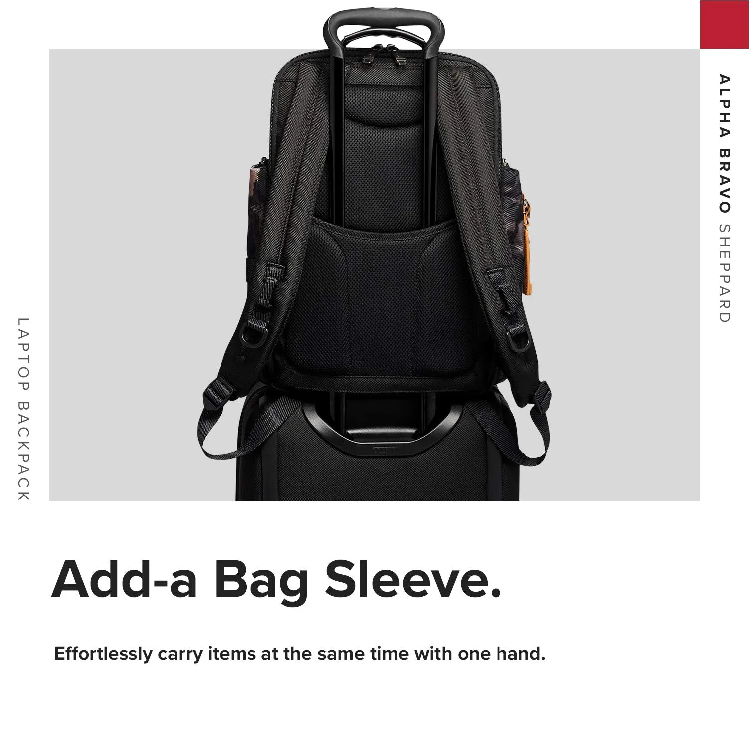TUMI - Alpha Bravo Sheppard Deluxe Brief Pack Laptop Backpack - 15 Inch Computer Bag for Men and Women - Grey Highlands Print