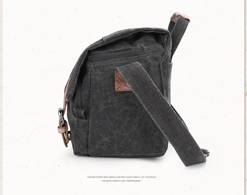 Waterproof Canvas Camera Bag for Men Women - DSLR Camera Backpack